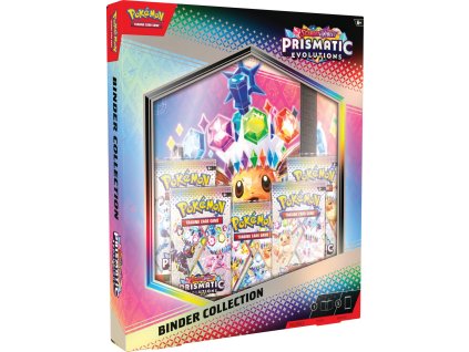 pokemon prismatic evolutions elite binder collection realmerch store 1