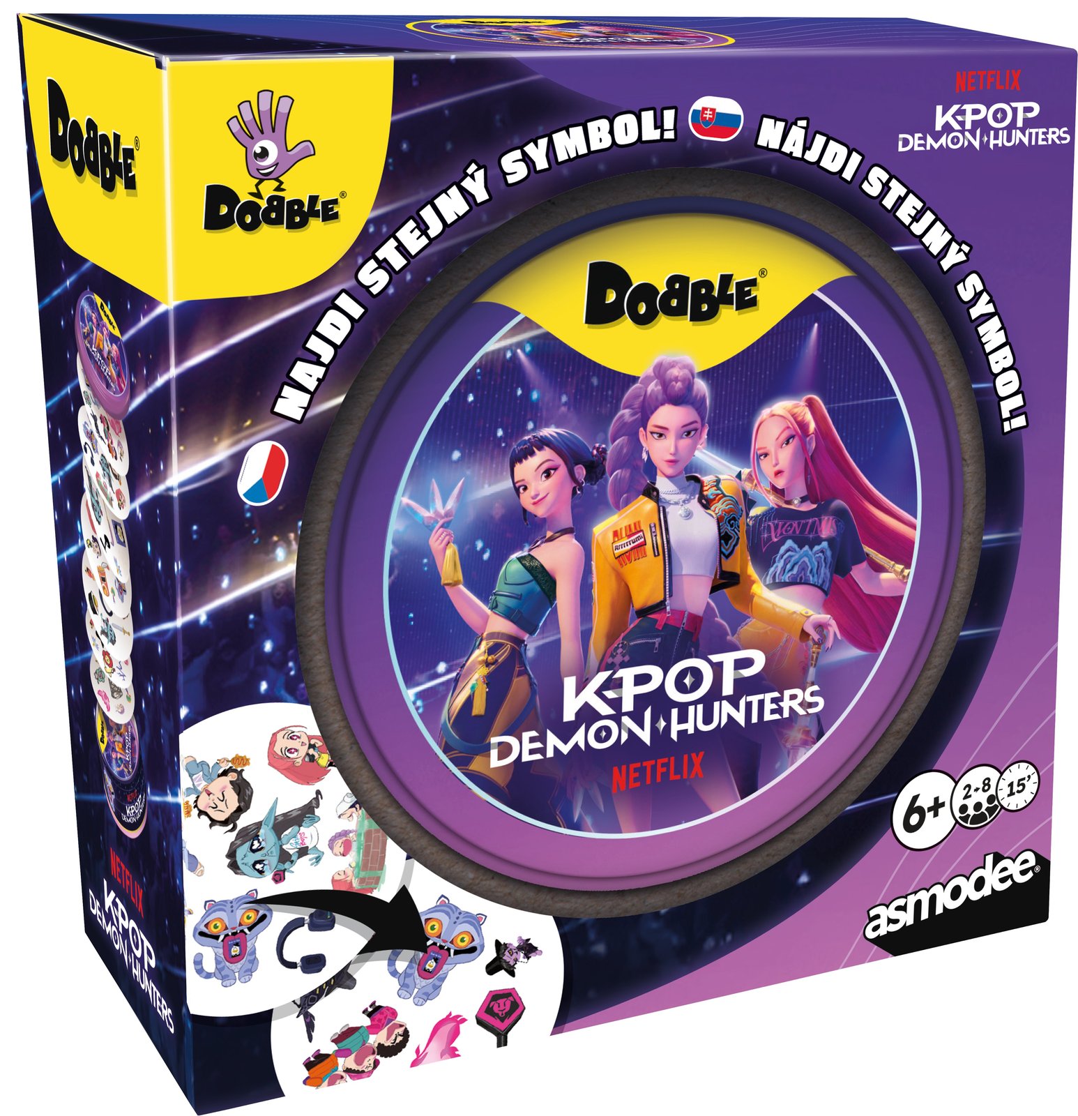 Krabice Dobble K-Pop Demon Hunters