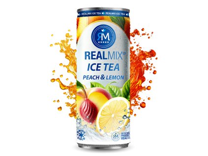 ICE TEA broskev a citron REALMIX