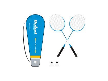 Sada bedmintonových rakiet, kalená oceľ