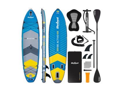 Nafukovací paddleboard Glide | Modrý kompletný set