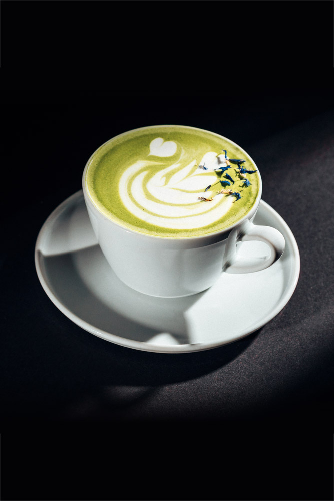 Earl Grey Matcha Latte