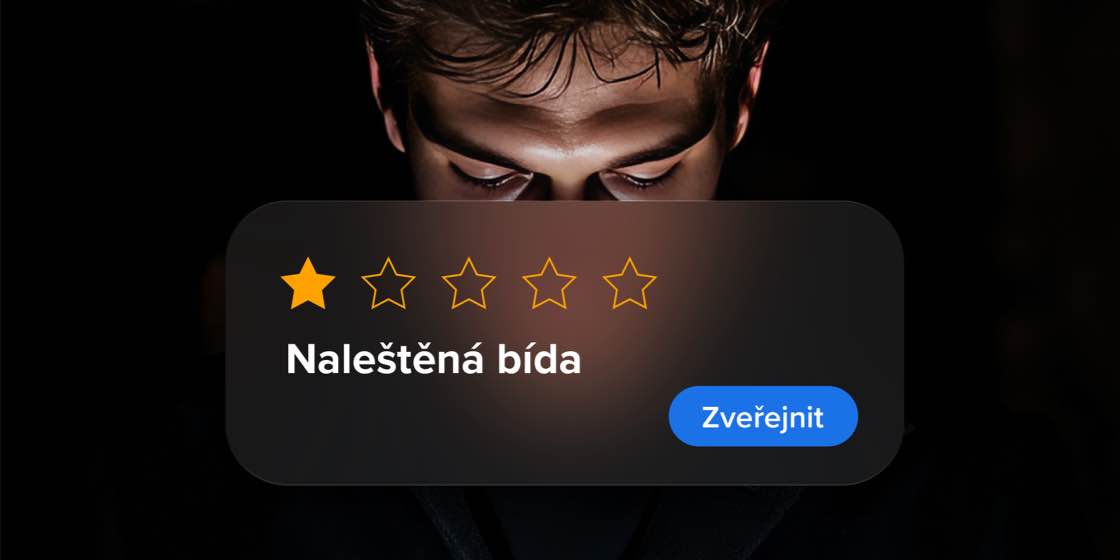 Naleštěná bída
