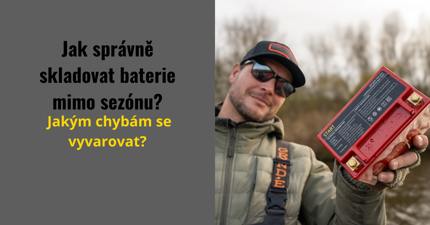 Jak správně skladovat lithiovou baterii mimo sezónu?