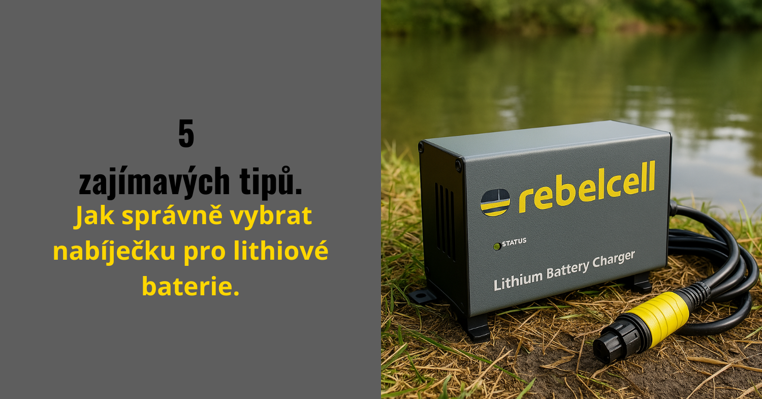 5 tipů, jak správně vybrat nabíječku pro lithiovou baterii.