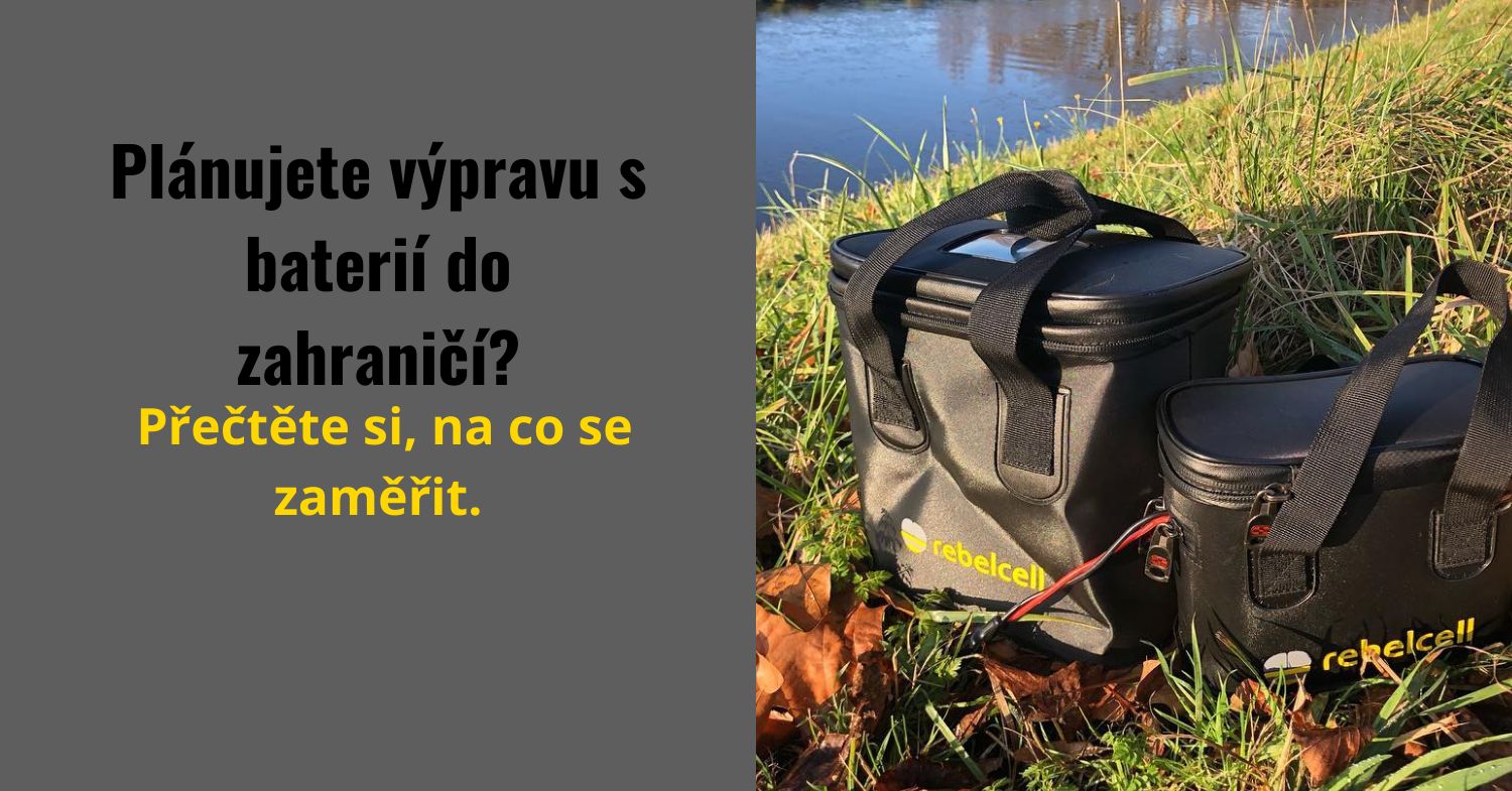 Jak bezpečně přepravovat baterie do zahraničí?