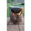 Kotlik, Grill, Ohniště