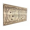 Historická Mapa do Masívneho Dreva vyrobená Laserom (3)