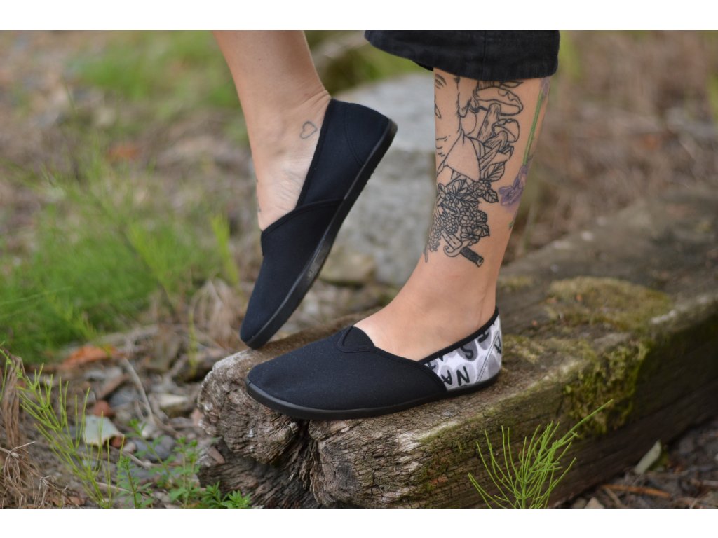 Espadrilky Černá/Názor 37