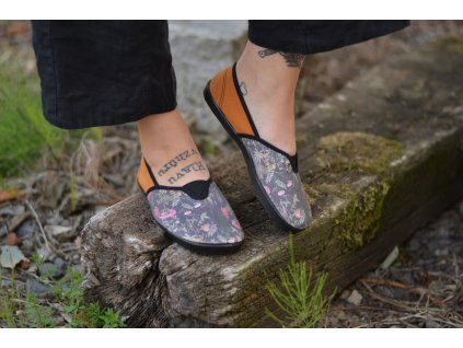 Espadrilky Herbář/Horčice 36