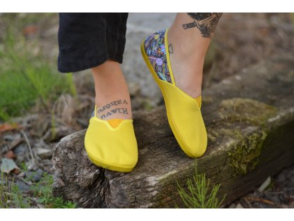 Espadrilky Žlutá/Futuramka 37