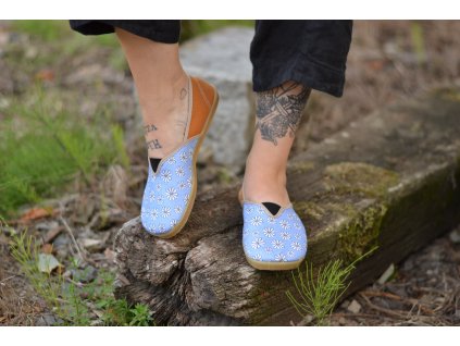 Espadrilky Sedmikrásky/Hořčice 38
