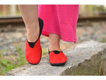 Espadrilky Červená/Černá 39