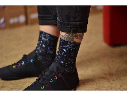 Ponožky Exupérky Černé