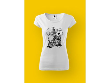 Dámské tričko s potiskem PŘÍRODA - KVĚTINY 3