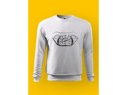 Pánská mikina s potiskem MOTORKY – PŘÍSTROJOVKA