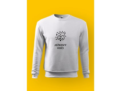 Pánská mikina s potiskem JEŽKOVY OČI