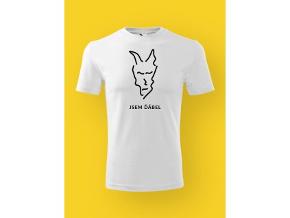 Pánské tričko s potiskem JSEM ĎÁBEL