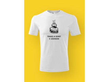 Pánské tričko s potiskem TRIKO A DORT V JEDNOM