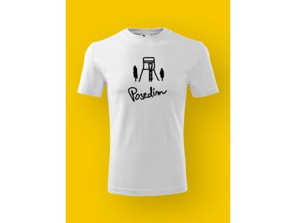Pánské tričko s potiskem POSEDÍM