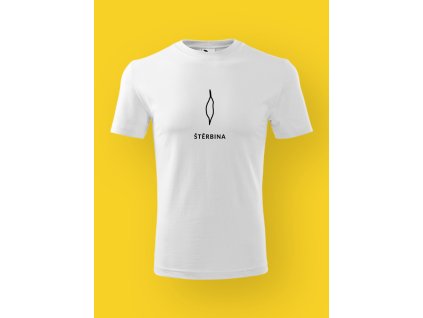 Pánské tričko s potiskem ŠTĚRBINA