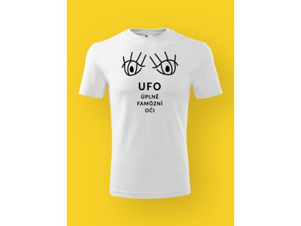 Pánské tričko s potiskem UFO