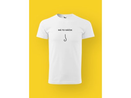 Pánské tričko s potiskem MÁ TO HÁČEK