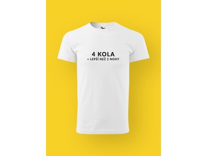 Pánské tričko s potiskem 4 KOLA