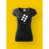 Dámské tričko s potiskem HRAJU KOSTKY