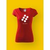 Dámské tričko s potiskem HRAJU KOSTKY