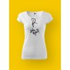 Dámské tričko s potiskem JAKO RYBA!