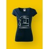 Dámské tričko s potiskem MOTORKY - ČERPAČKA
