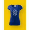 Dámské tričko s potiskem MOTORKY - SRDCE