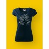 Dámské tričko s potiskem RYBÁŘI - VODNÍ VÍLA
