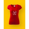 Dámské tričko s potiskem JSEM RY... BERE MI!