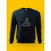 Pánská mikina s potiskem CYKLISTA NA HORÁCH