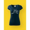 Dámské tričko s potiskem JSEM KAPKA
