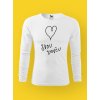 Pánské tričko s potiskem I LOVE SVOU DOVČU