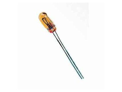 Žiarovky 9V/50mA-žlta 8x3mm