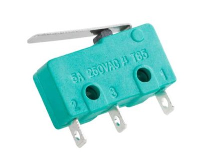 Prepínač mikro ON MSW-12B 230V