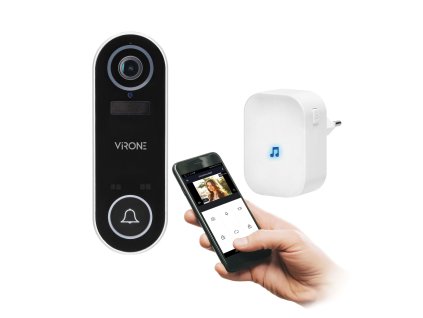 Bezdrôtový VIDEO zvonček LAYO s Wi-Fi IP65 TUYA