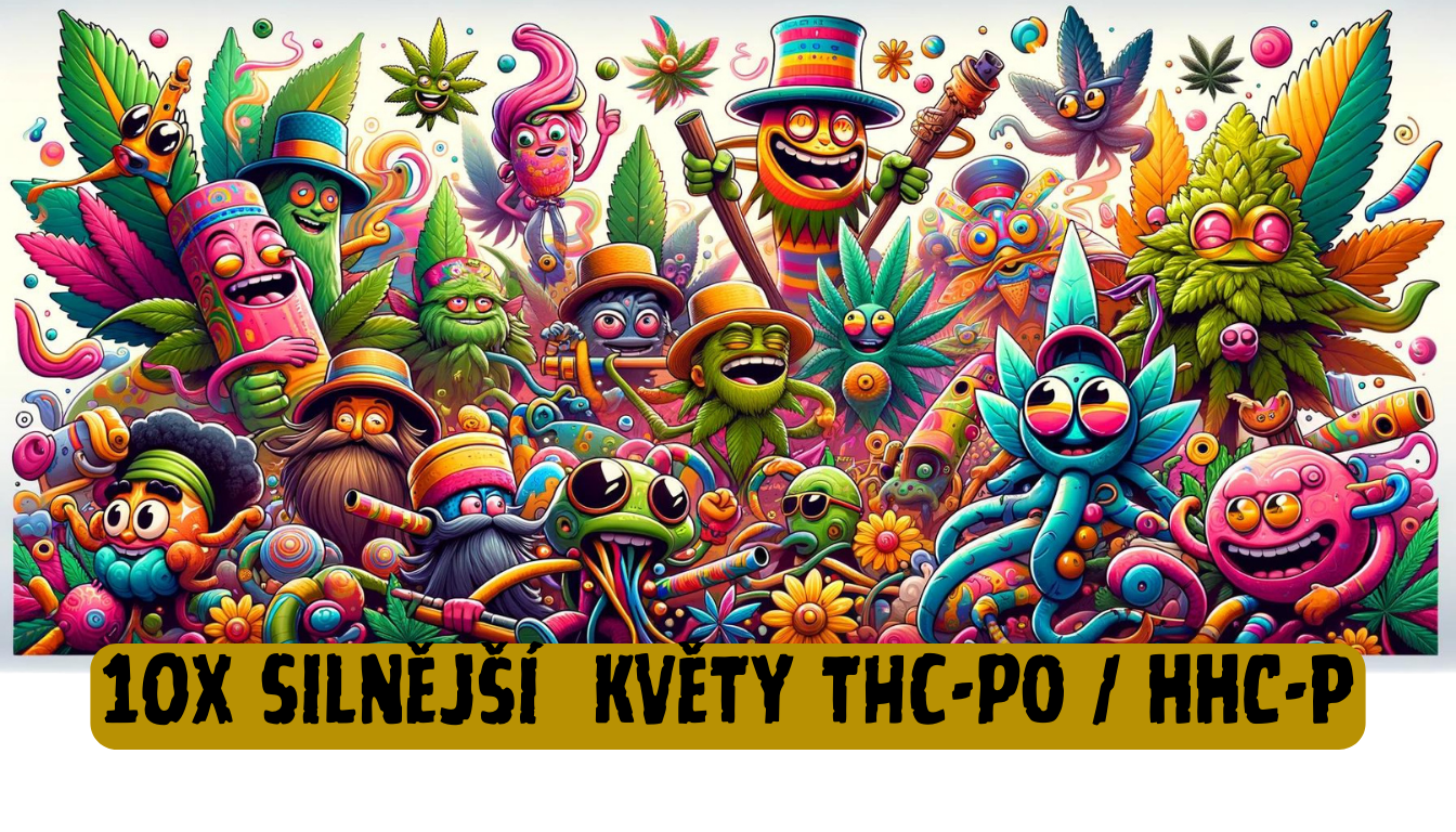 Nakupujte až 10x silnější THC-PO a HHC-P produkty