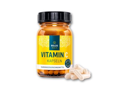 WOLDO HEALTH Vitamín C 120 kapslí