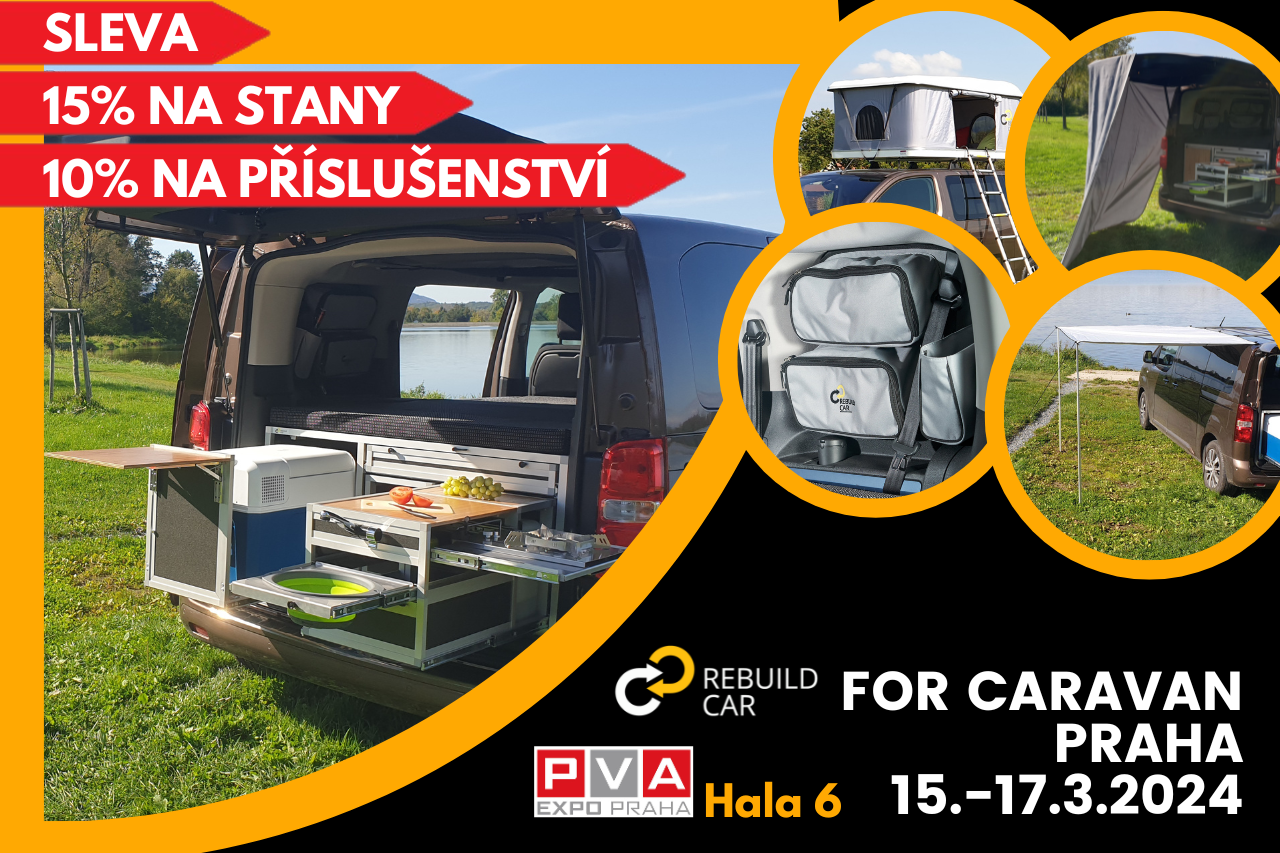 Přijďte za námi na PVA Expo Praha Letňany na For Caravan 15.-17.3.2024