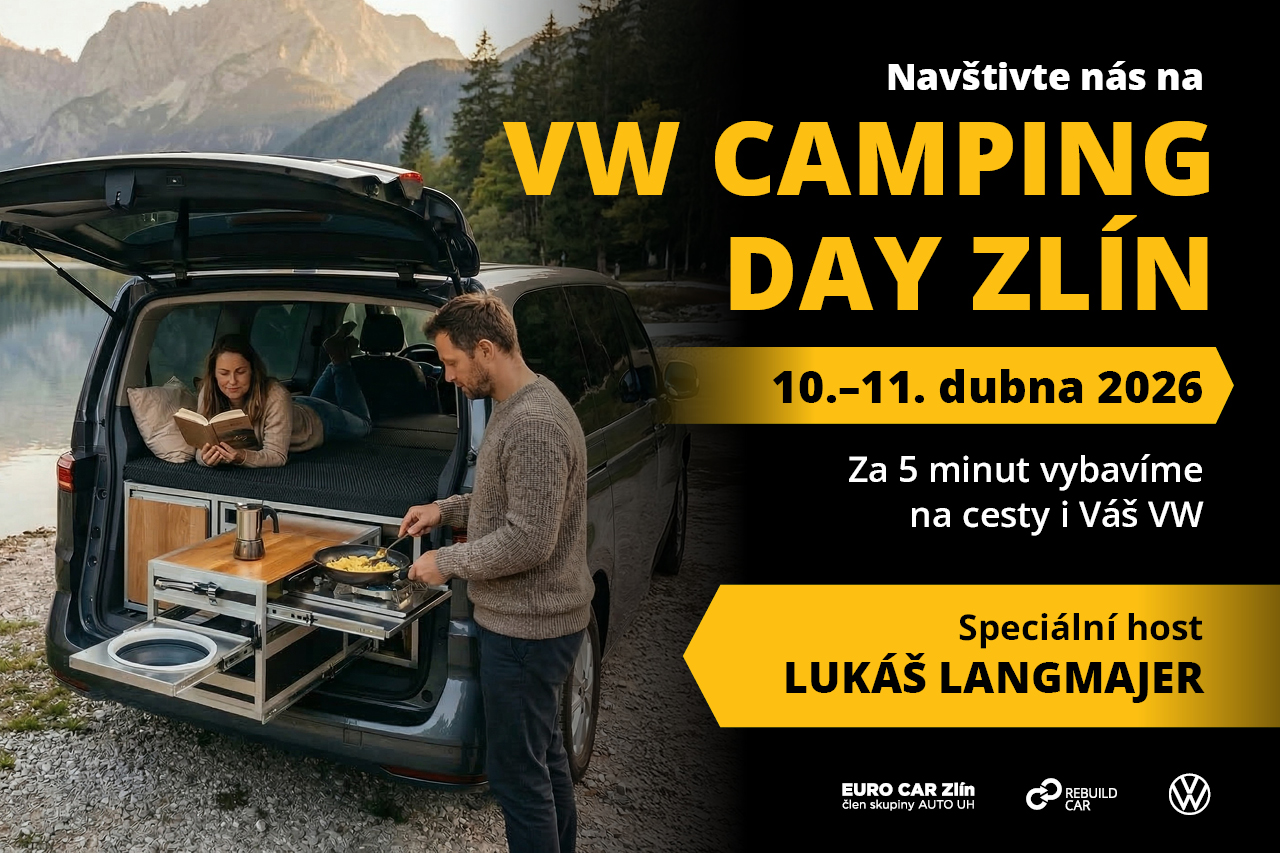 VW Camping Day Zlín: Přijďte se seznámit s našimi vestavbami a střešními stany