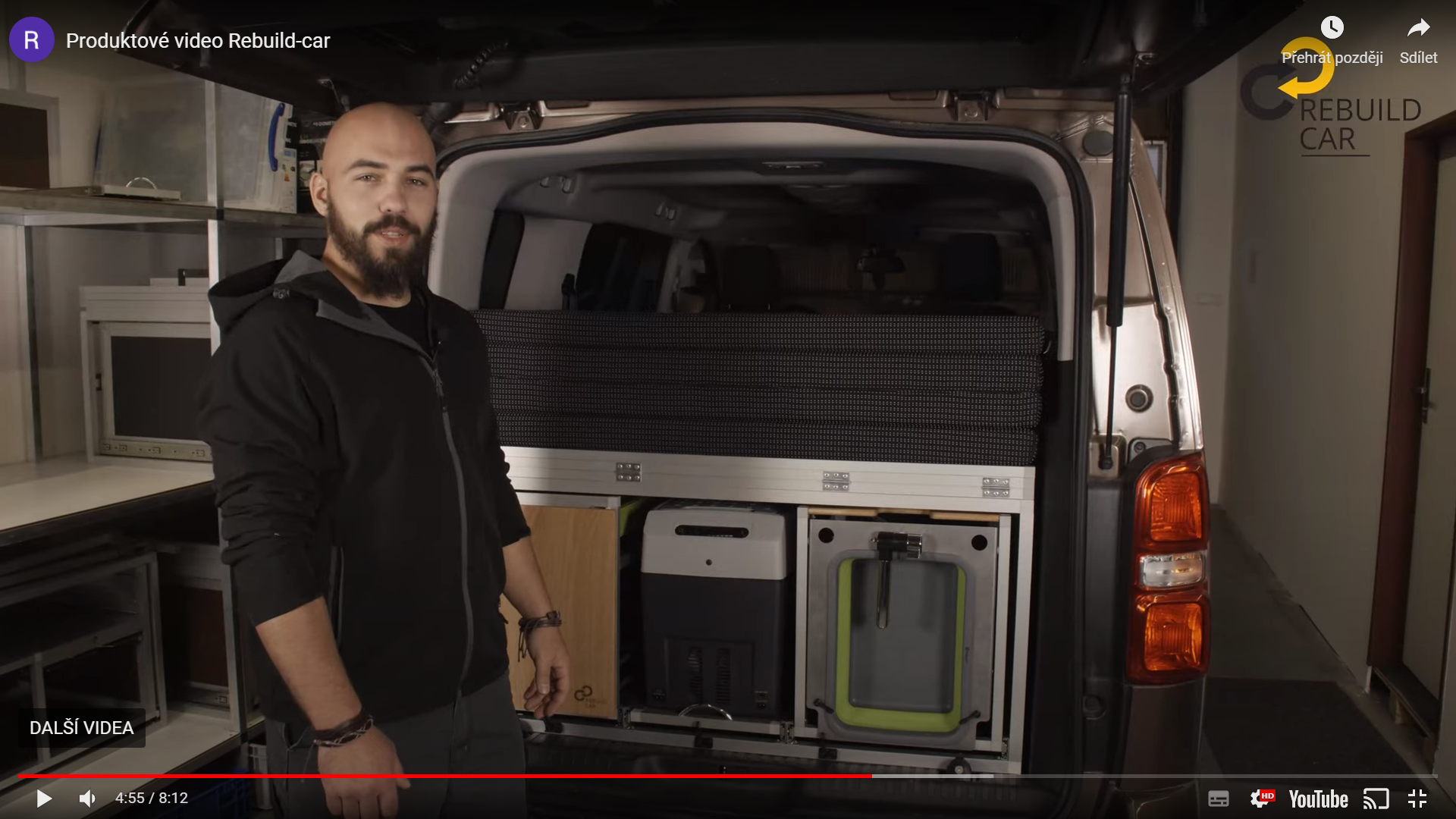 Představení našich vestaveb Rebuild-car