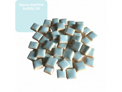 Aqua marine světlá 34