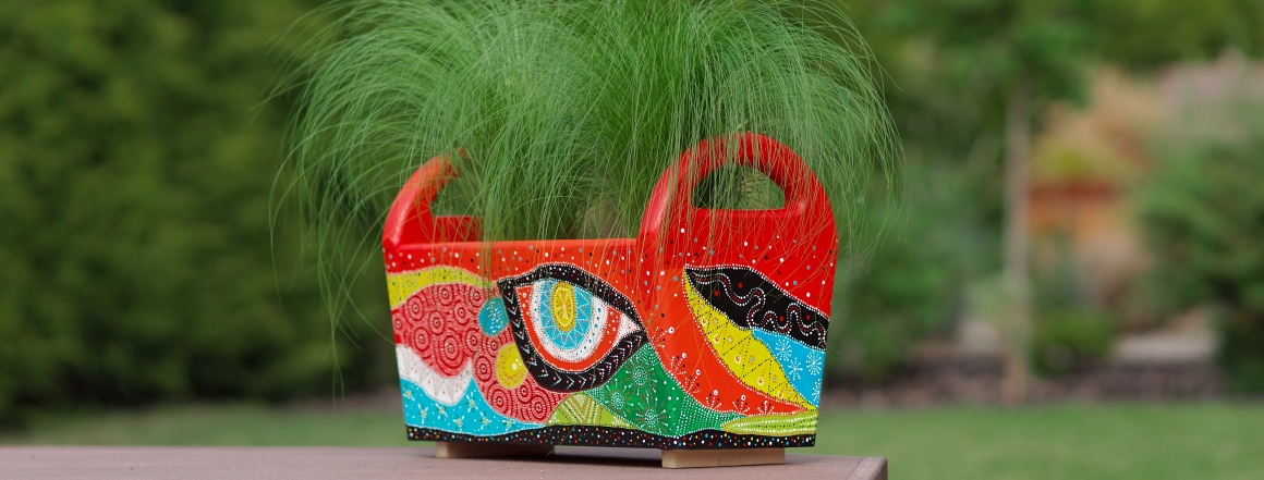 Na míru vyráběné ručně malované truhlíky