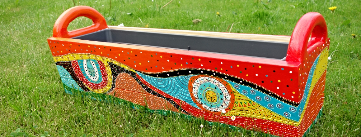 Na míru vyráběné, ručně malované truhlíky