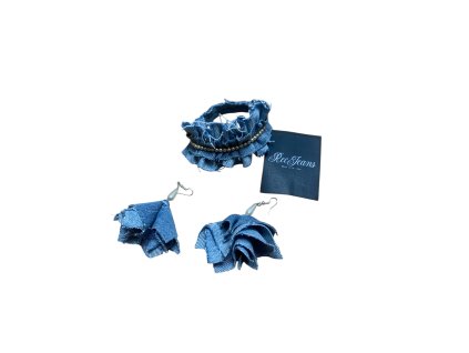 Náramek a náušnice RecJeans